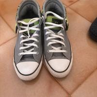 👟 Converse All Star alte camouflage verde/grigio
