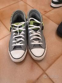 👟 Converse All Star alte camouflage verde/grigio