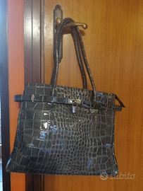 Borsa in pelle NUOVA e portafoglio