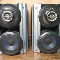 casse acustiche Sony a tre vie