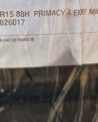 2 Pneumatici MICHELIN  PRIMACY 4