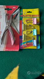 Levapunti e mollette