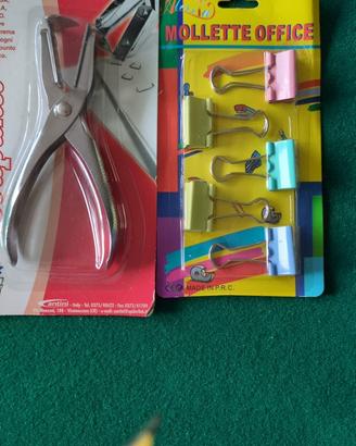 Levapunti e mollette