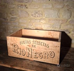 Cassette Frutta Vintage 🍎 "Rio Negro" 🍎