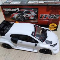 tamiyta auto rc 1:10 TT02 yaris rally