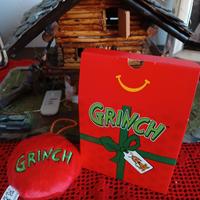 Pallina peluche rossa Max Grinch Happy Meal 