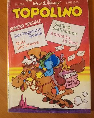 Topolino libretto Disney n.1691 del 24 Aprile 1988