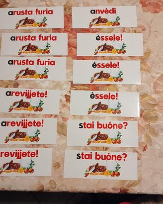 ADESIVI NUTELLA 