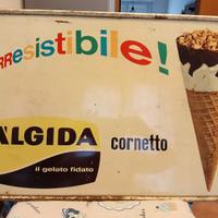 Tabella Vintage Gelati Algida Cornetto/Croccante
