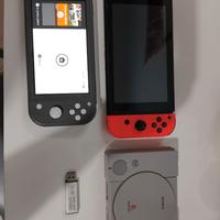 Switch lite, switch V2 PS classic retrogaming