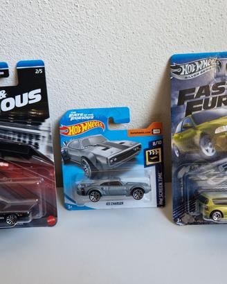 HOT WHEELS FAST FURIOUS DODGE CHARGER HONDA CIVIC