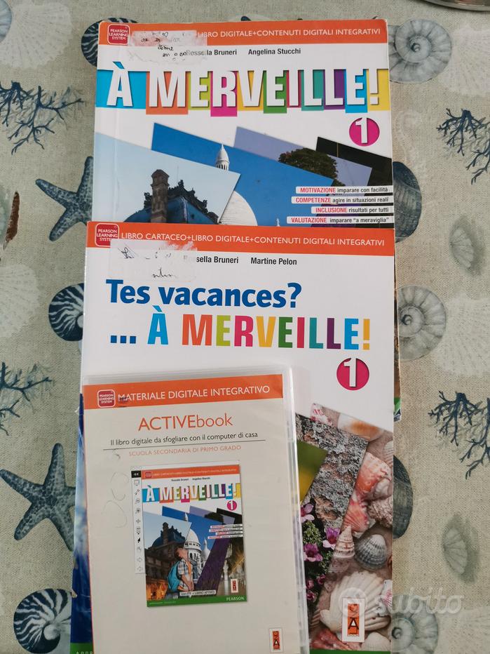 Libri scuola media francese À MERVEILLE! 1-2-3 - Libri e Riviste In vendita  a Varese
