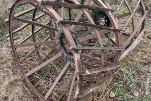 Gabbie ( ruote in ferro)