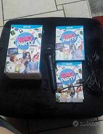 gioco Wii Sing Party con microfono