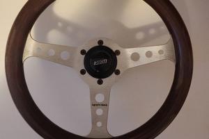 volante in legno per auto d'epoca sport line