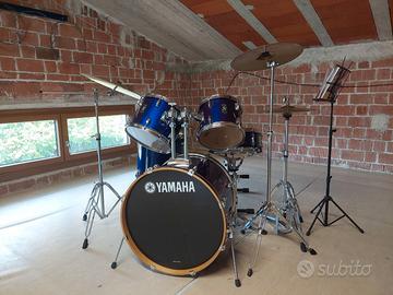 Batteria Yamaha Rydeen Blu - set completo