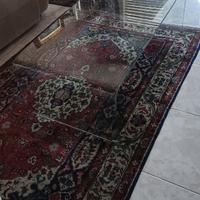 tavolino cristallo curvato TONIN Anemone