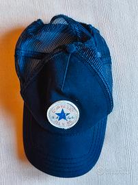 Cappellino Blu Converse All Star con rete tg 