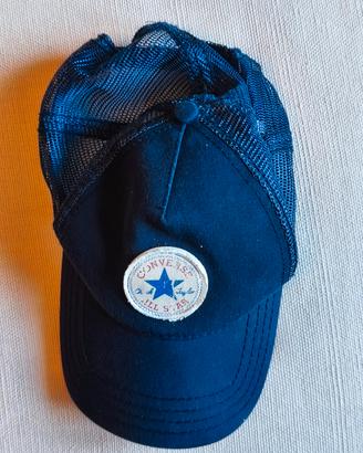 Cappellino Blu Converse All Star con rete tg 