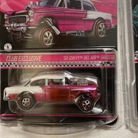 Hot wheels chevy bel air rosa