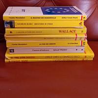 set 7 libri giallo vintage Mondadori Garzanti 