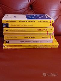 set 7 libri giallo vintage Mondadori Garzanti 