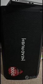 cassa/amplificatore headrusher