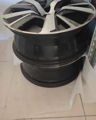 Cerchi ruote in lega da 17 inch