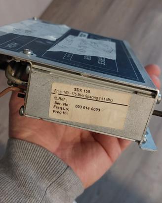 Due Duplexer  vhf .