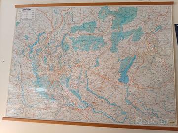 cartina geografica anni 80