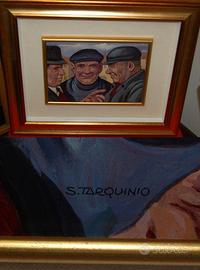 SPLENDIDO QUADRO SERGIO TARQUINIO CREMONA FIRMATO