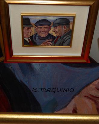 SPLENDIDO QUADRO SERGIO TARQUINIO CREMONA FIRMATO