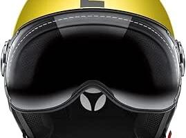 Casco MOMO DESIGN FGTR Matt Yellow TG M/L