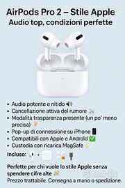 Auricolari Bluetooth Pro con custodia MagSafe