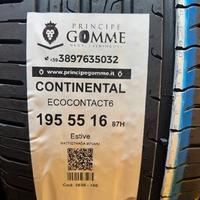 2 gomme 195 55 16 continental a3639