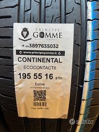 2 gomme 195 55 16 continental a3639