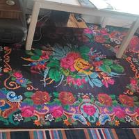 200X300 cm TAPPETO LANA KILIM ROSES MOLDAVIA