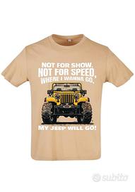 T-shirt con stampa JEEP Will Go