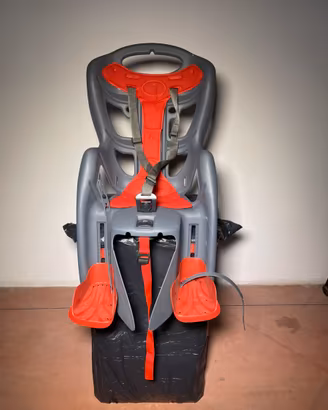 Sediolino bici bambino per portapacchi posteriore