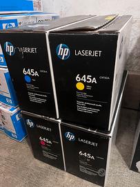 Toner Hp laser jet  645A  (4pz) nuovi