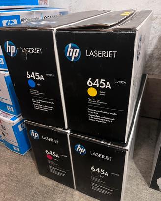 Toner Hp laser jet  645A  (4pz) nuovi