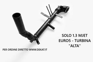 DOWNPIPE TUBO RIMOZIONE DPF FIAT PANDA 500 ALFA MI