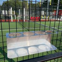 Porta borracce bottiglie PADEL 4 posti