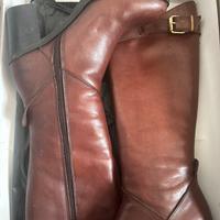 Stivalli In pelle marrone