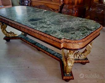 Tavolo antico fine 800 stile imperiale