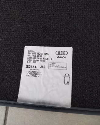 Tappetini Audi A3/ Seat Leon/ VW Golf  VII