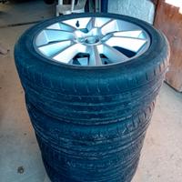 Cerchi OPEL in lega con pneumatici CONTINENTAL