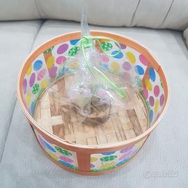 Canestro con articolo Pasquale compreso nel prezzo