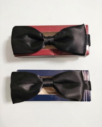 Papillon in raso nero Lucio Lamberti ( PZ. 2)