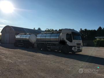 Cisterna per ADR (motrice e rimorchio) IVECO